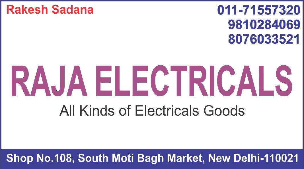RAJA ELECTRICALS (Electrical Shop in Moti Bagh )